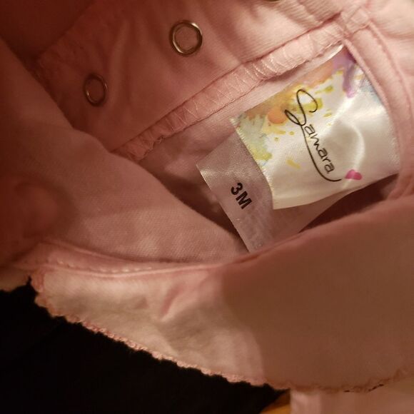 NWT Samara Love Birds Corduroy Jumper Dress Set - Picture 5 of 6